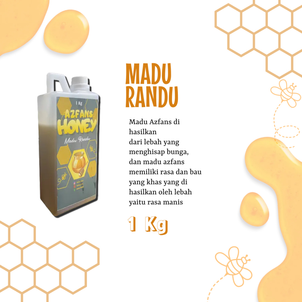 

MADU RANDU MURNI ASLI AZFANS BEST SELLER TERMURAH 1 KG