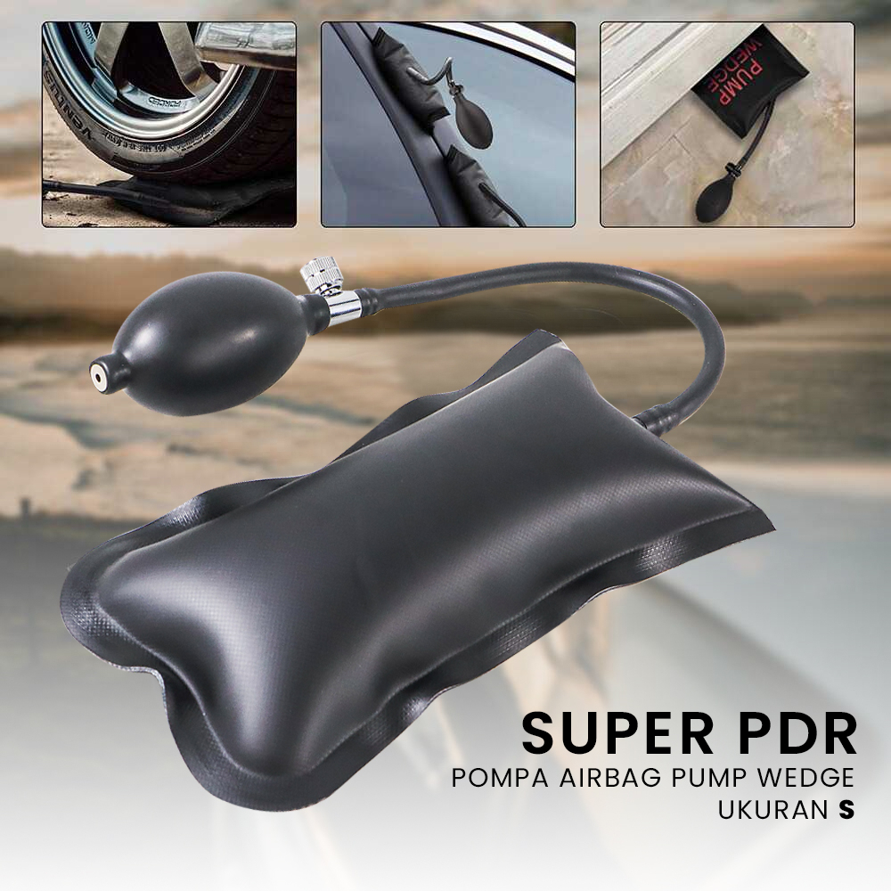 Super PDR Pompa Airbag Pump Wedge Locksmith Tools Size S - Black