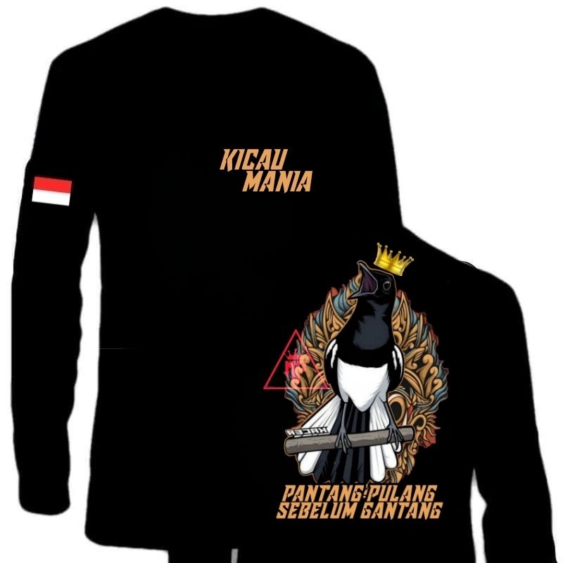 KAOS KICAU MANIA KACER BAHAN ADEM