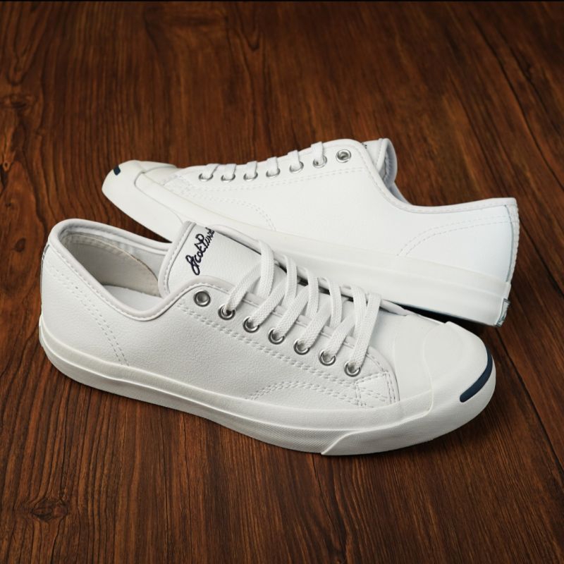 Sepatu Converse Jack pursell Leather White