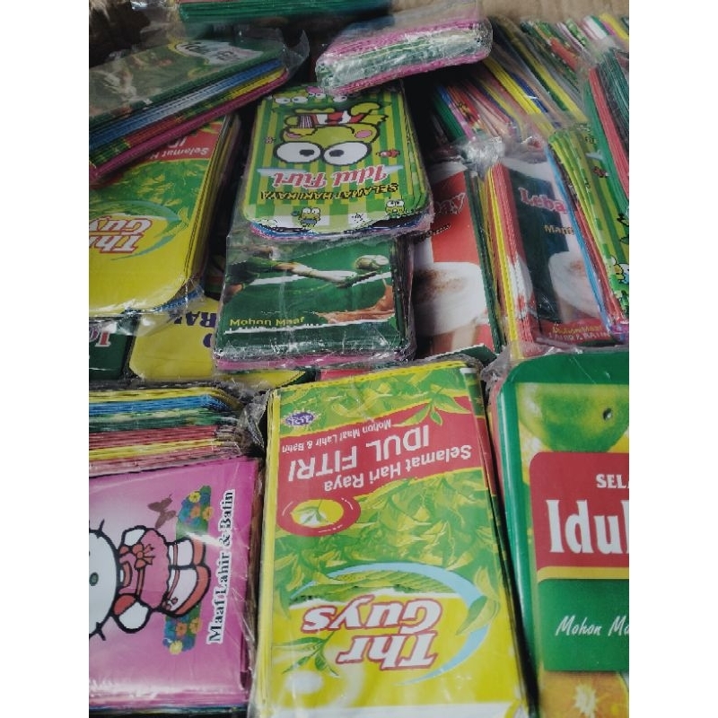 

Amplop THR Lebaran 1 Bungkus isi ± 40 Lembar