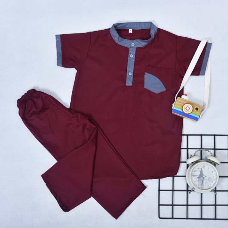 BB-setelan baju anak laki-laki/Koko Turki Toyobo (2-5thn)