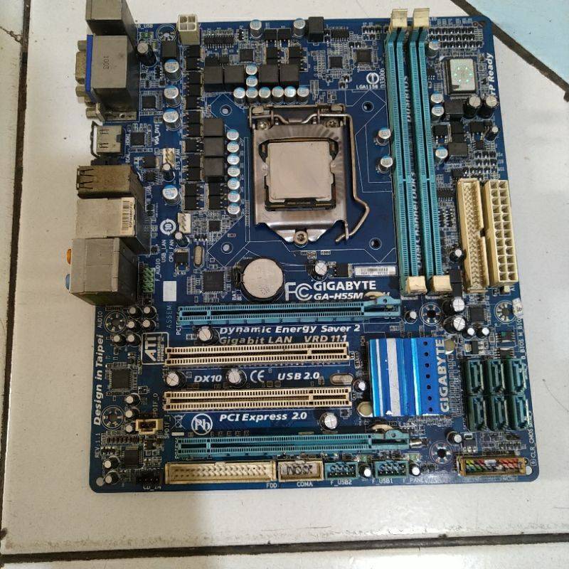 paket core i3 530 +mobo H55