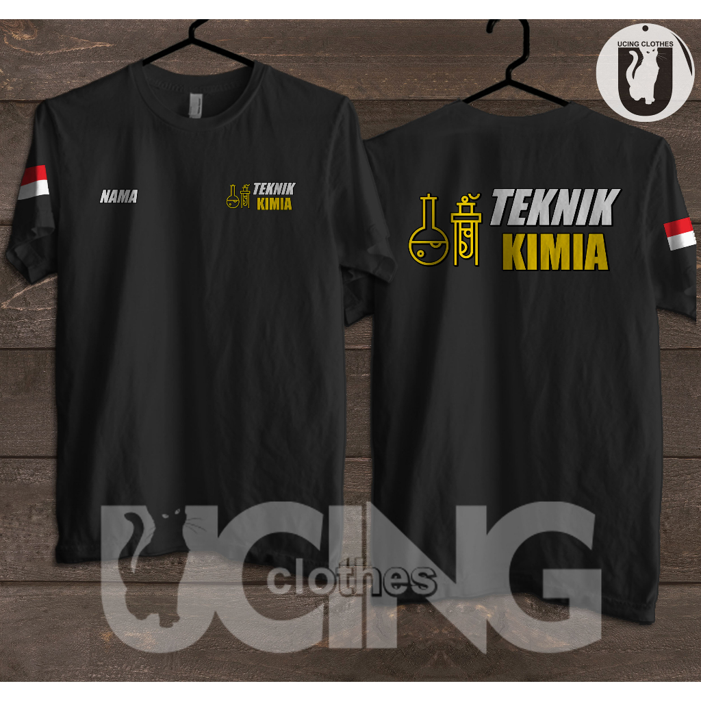 Kaos Baju Teknik Kimia Gratis Nama Kamu Kaos Distro
