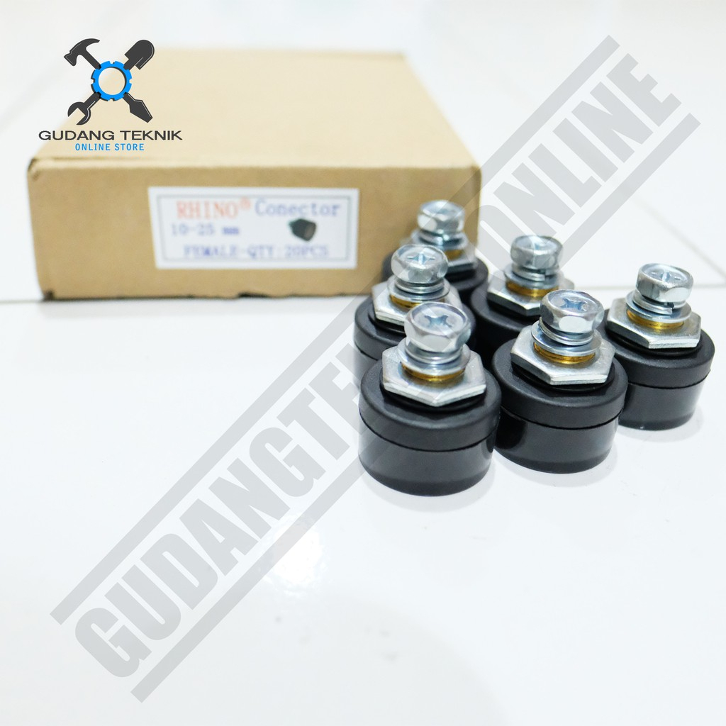 Kabel Konektor Mesin las Female - Male Conector Las Socket 10-25mm Connector LAS SOCKET TRAFO