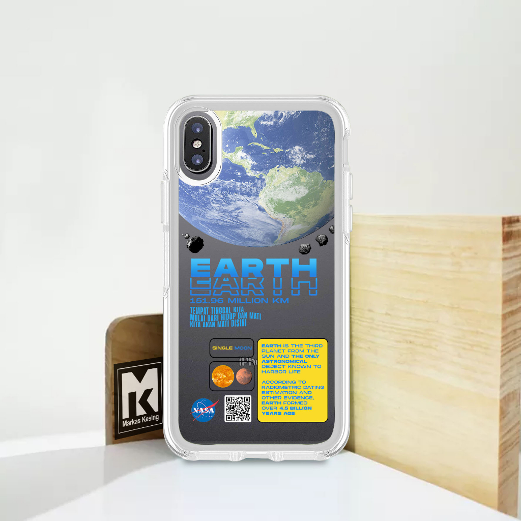 Softcase Redmi 8 / 8A / 8A Pro - Clear Case Redmi 8 / 8A / 8A Pro ( Planet ) - Anticrack - Case Beni