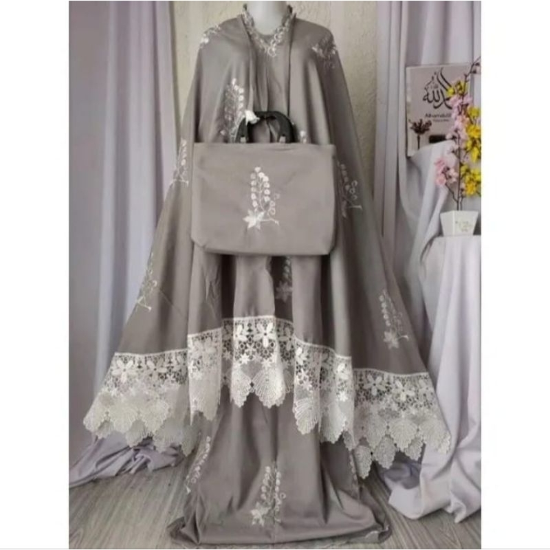 Mukena Dewasa MUKENA BORDIR GRACELLA