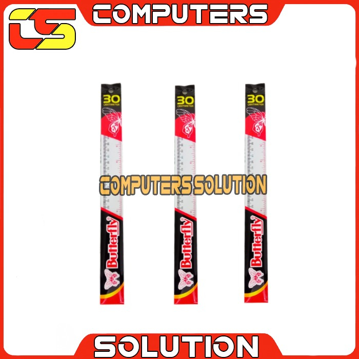 

Penggaris Butterfly 30 Cm
