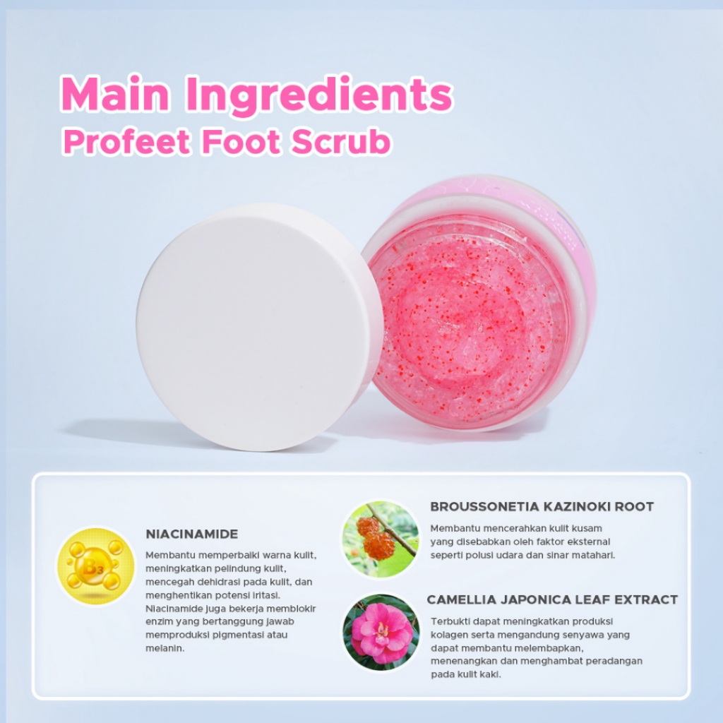 [ Agen Resmi ] PIW PIW Foot Scrub - Merawat Kaki Pecah Pecah Pengangkat Sel Kulit Mati