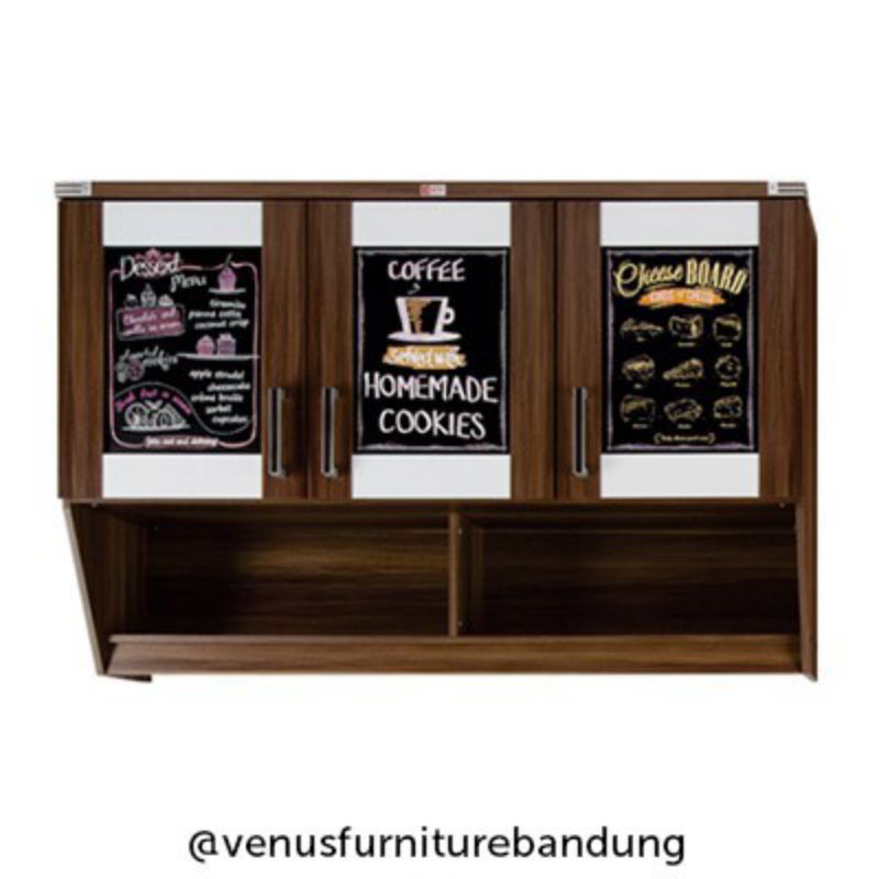 KICHEN SET DAPUR MODERN RAK DAPUR MINIMALIS RAK SERBAGUNA KOFI KSA 302