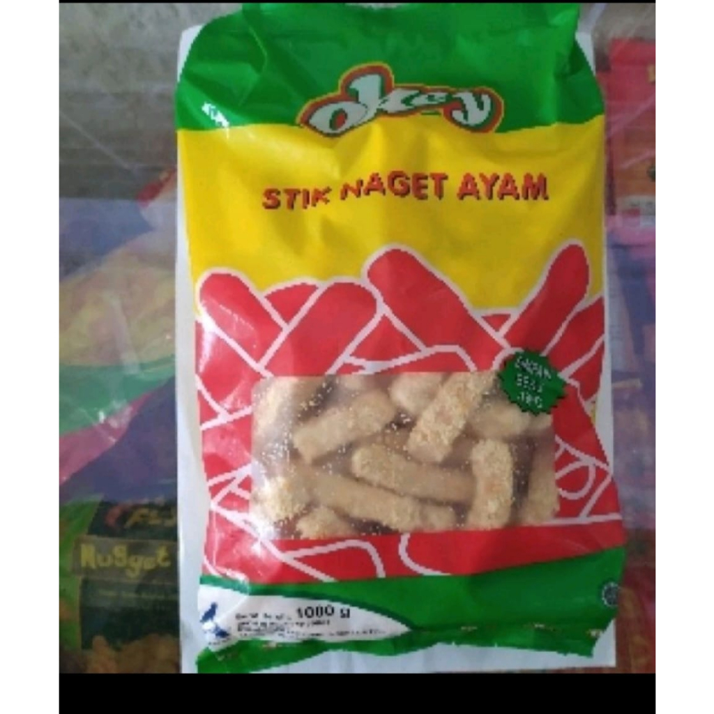 

Okey Stik Nugey ayam ukuran 1 kg