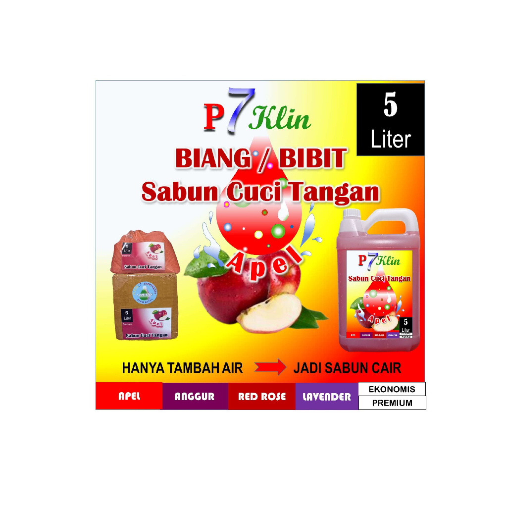Biang Sabun Cuci Tangan 5 Liter