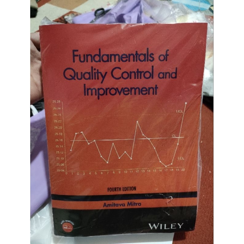 

fundamentals of quality control and improvement Fourth Edition WILEY Buku