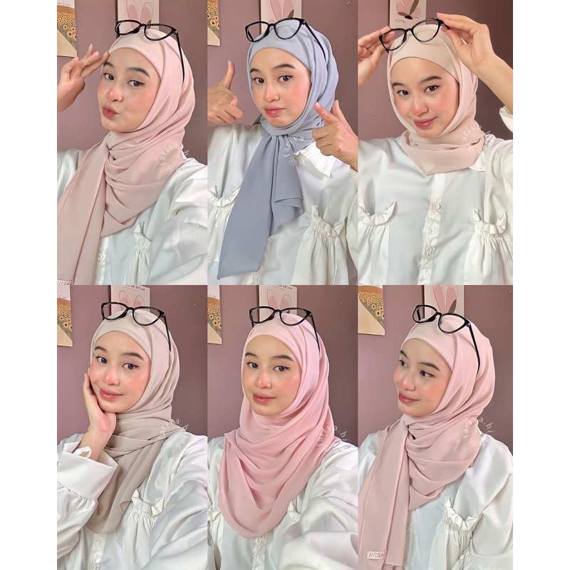 FARIVA - Pashmina Inner Premium Ceruty Babydoll Exclusive