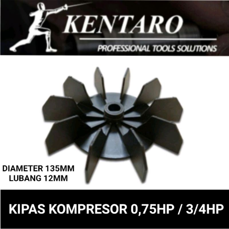 kipas kompresor portabel 0.75HP / 1HP kentaro