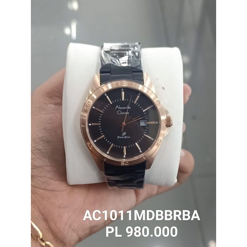 Jam Tangan Alexandre Christie AC primo steel Pria / Men
