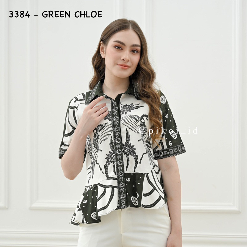 Atasan batik / baju batik XXL / batik jumbo / atasan batik wanita murah / batik kantor murah / 288