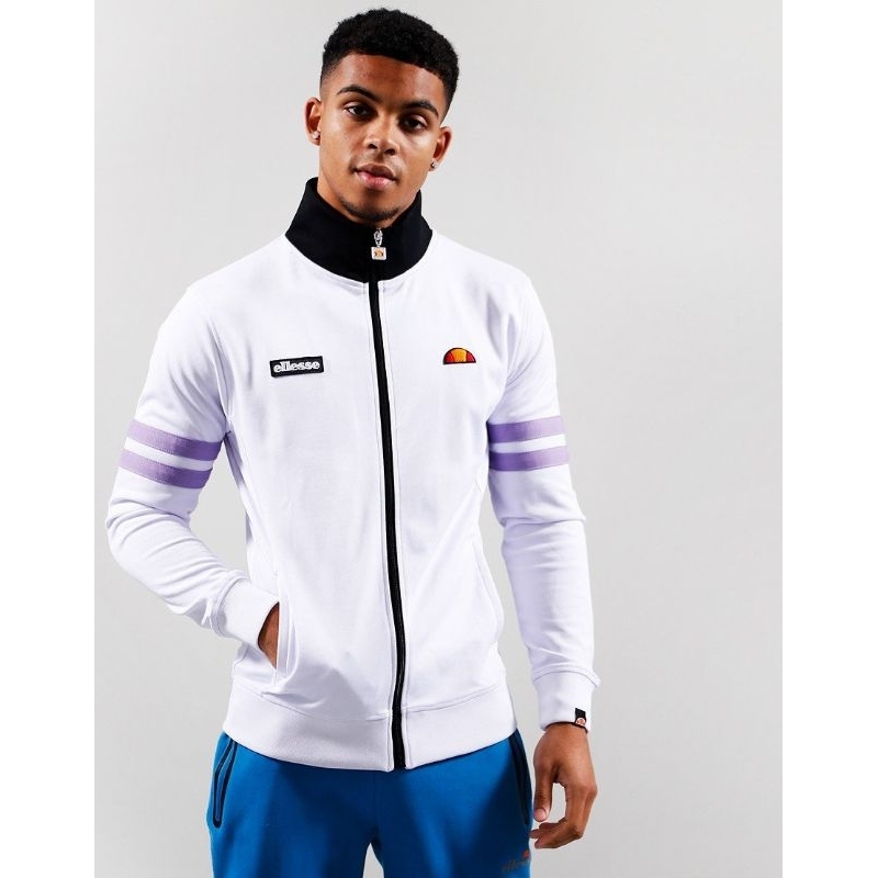 Ellesse Roma Tracktop (White/Purp) Original