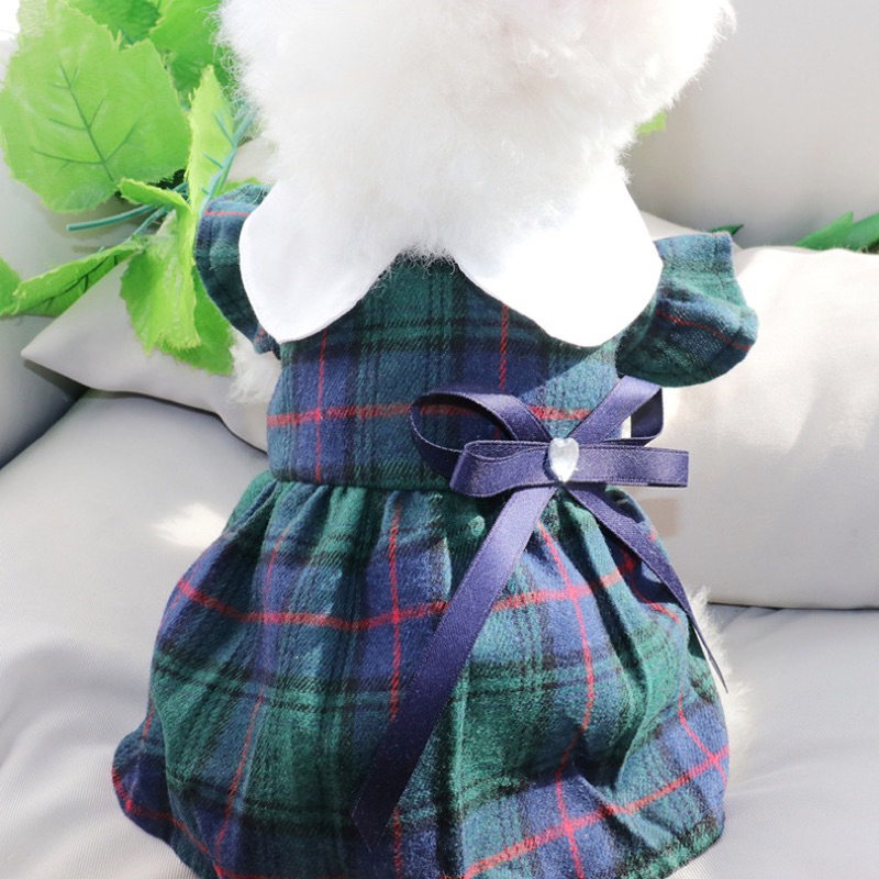 Katty min korea plaid dress