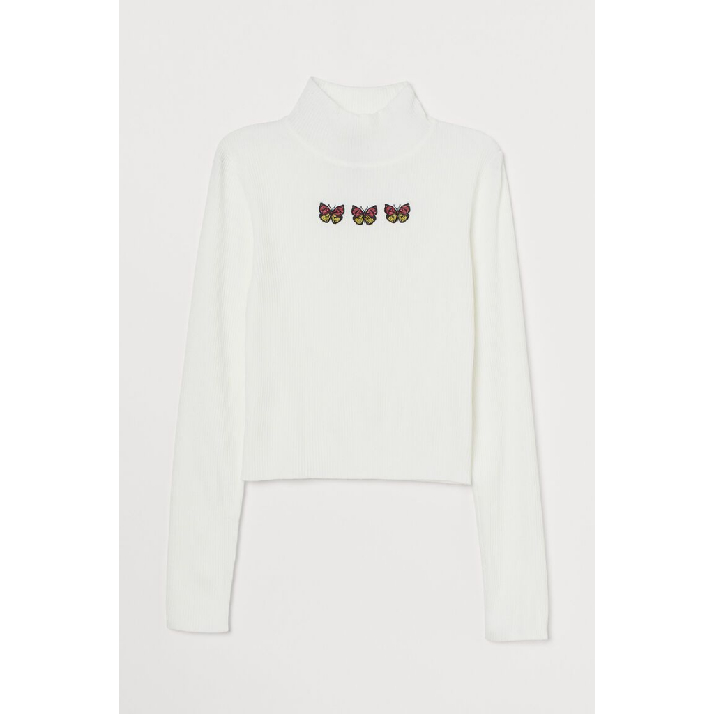 H&amp;M Fitted turtleneck jumper