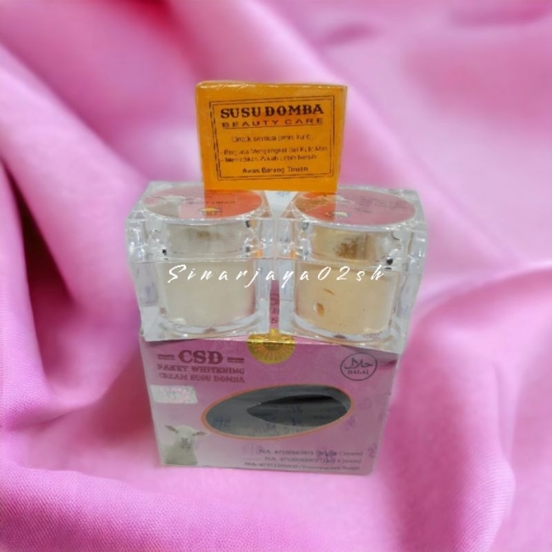 CREAM CSD MDS T ukuran Besar  WHITENING CREAM SUSU DOMBA ORIGINAL MDS