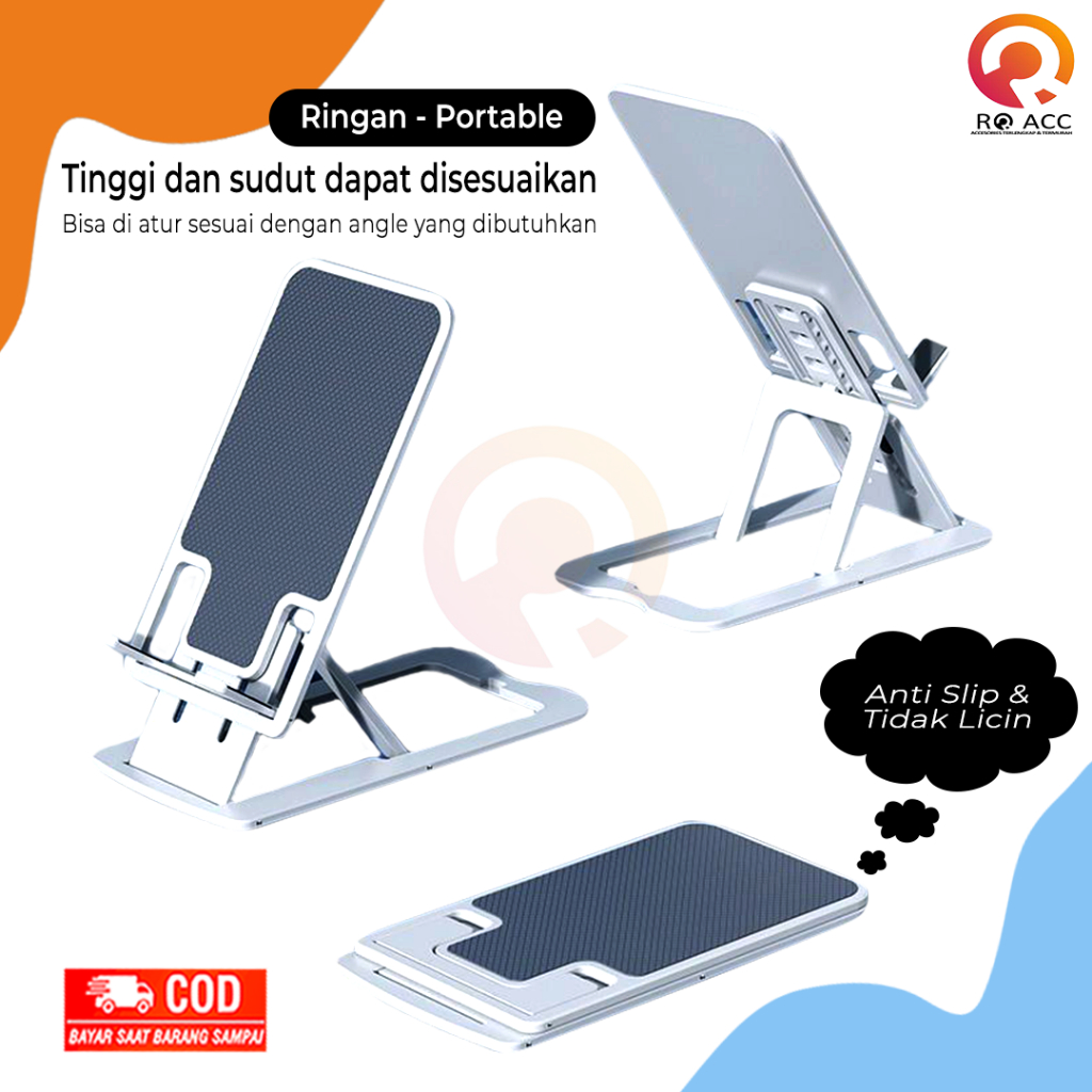 [RO ACC] NVN-PH24 FOLDING PHONE STAND TEMPAT TATAKAN DUDUKAN HOLDER HP