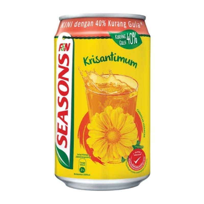 

Seasons Minuman Kaleng Bunga Krisantimum 300ml isi 24pcs