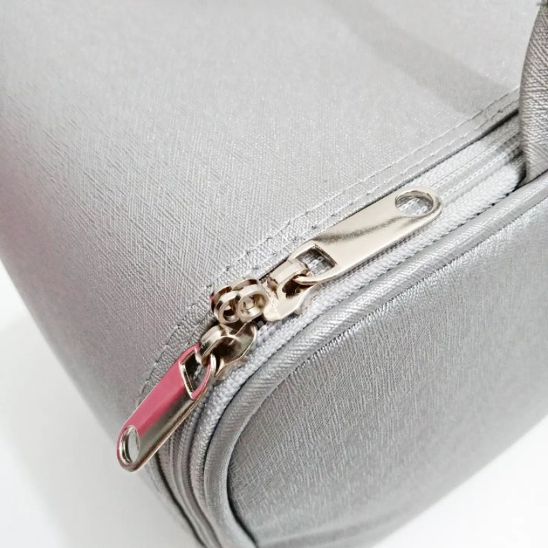 TRAVEL BAG JUMBO TAS JINJING METALIK ABU