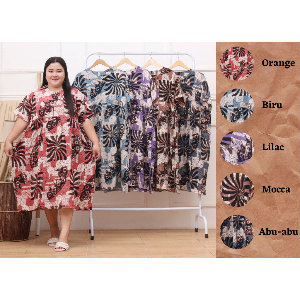 DRESS BUMIL BUSUI MOTIF TERBARU / DASTER CHIBI RAYON TEBAL JUMBO / CHIBI MECA