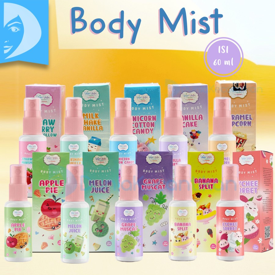 BODY MIST YEPPU BY KIYOWO DESSERT MIST PARFUM UNISEX