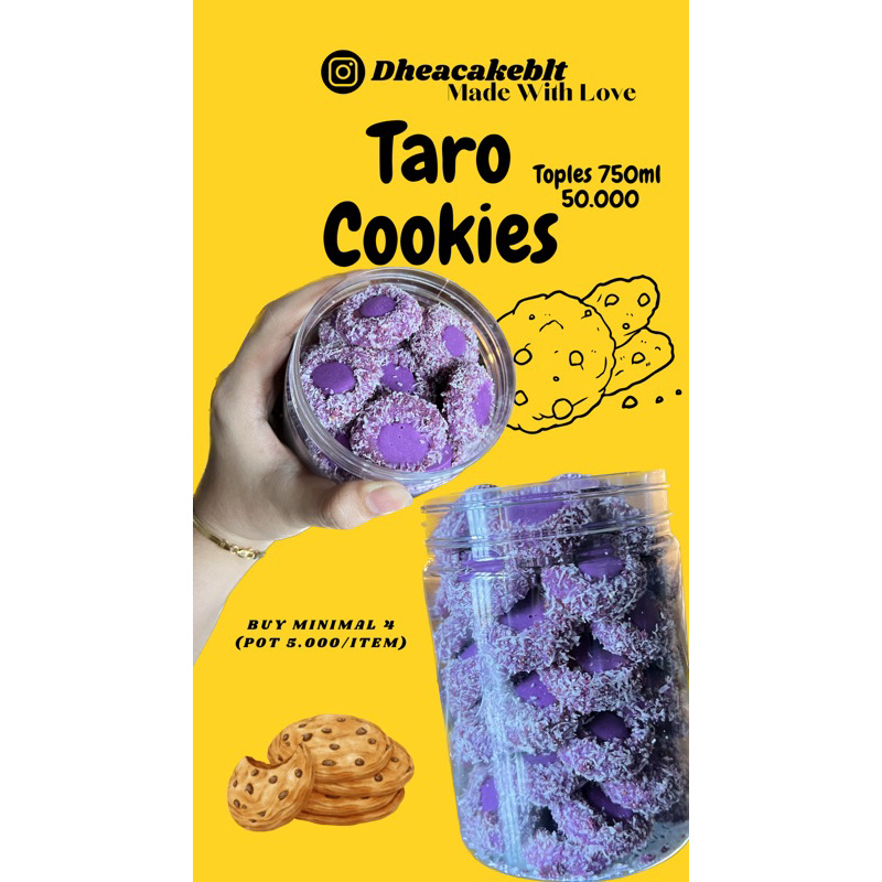 

Taro Cookies