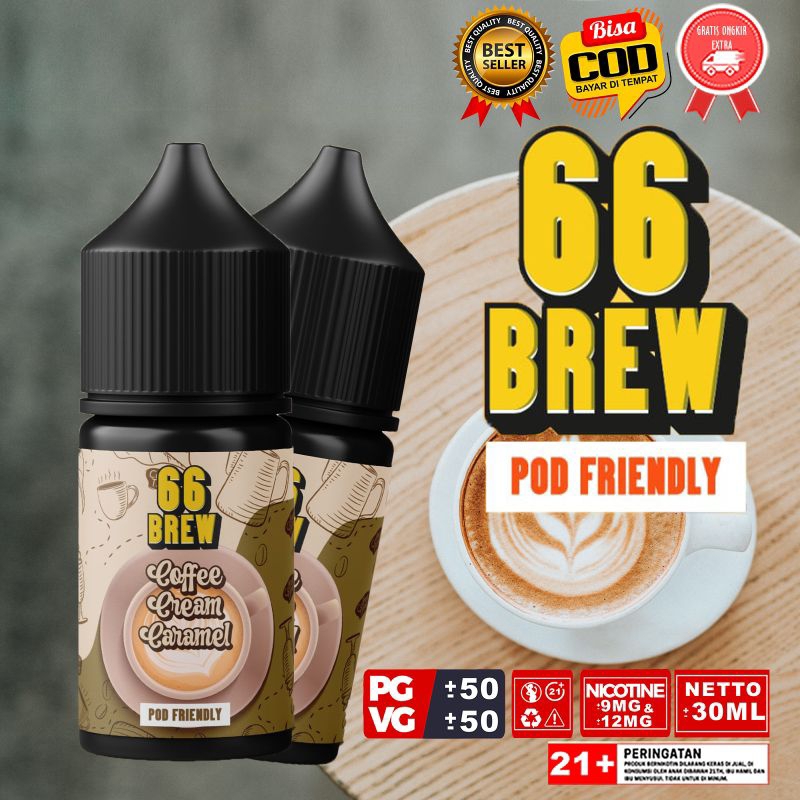LIQUID POD FRIENDLY RASA COFFE CREAM CARAMEL