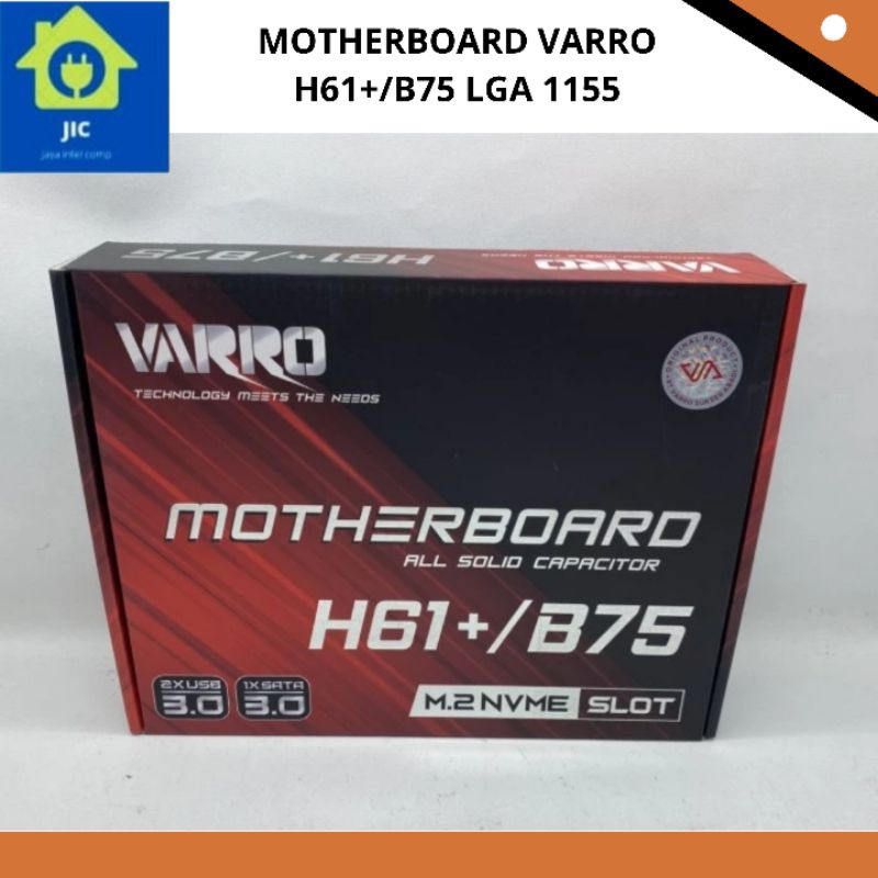 MOTHERBOARD VARRO H61+/B75 LGA 1155