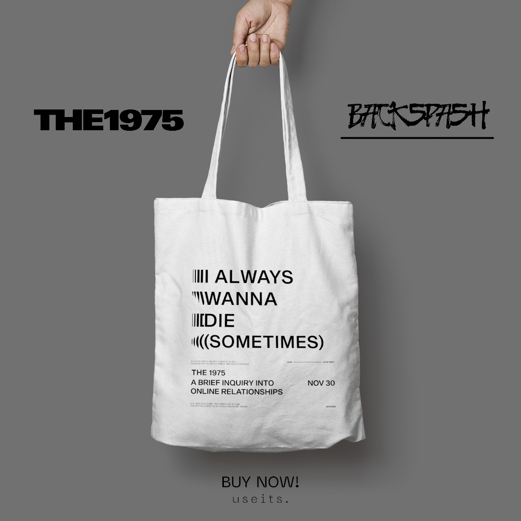 Totebag Tas Band 1975 Pria Wanita - 1975