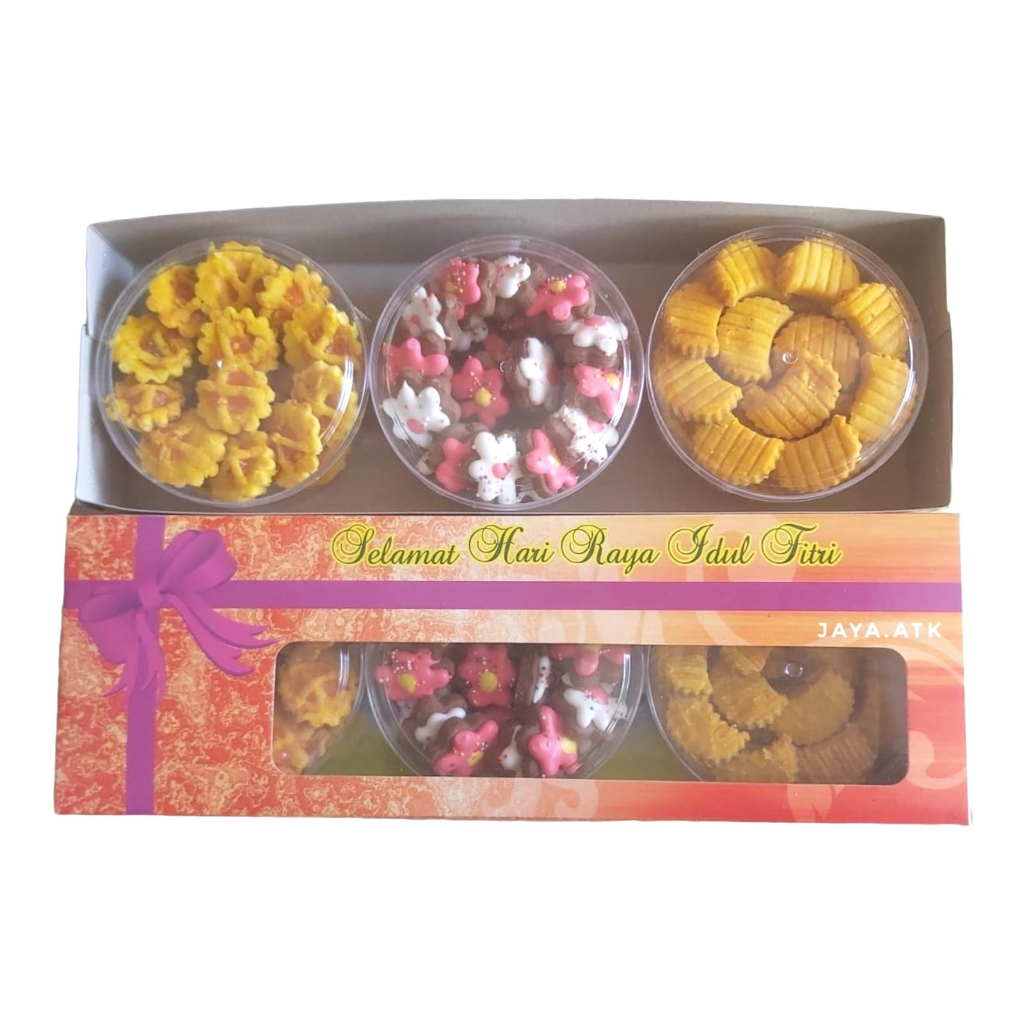 

KUE KERING LEBARAN MURAH 3 TOPLES NASTAR COKELAT KEJU LILY COOKIES PARCEL HAMPERS