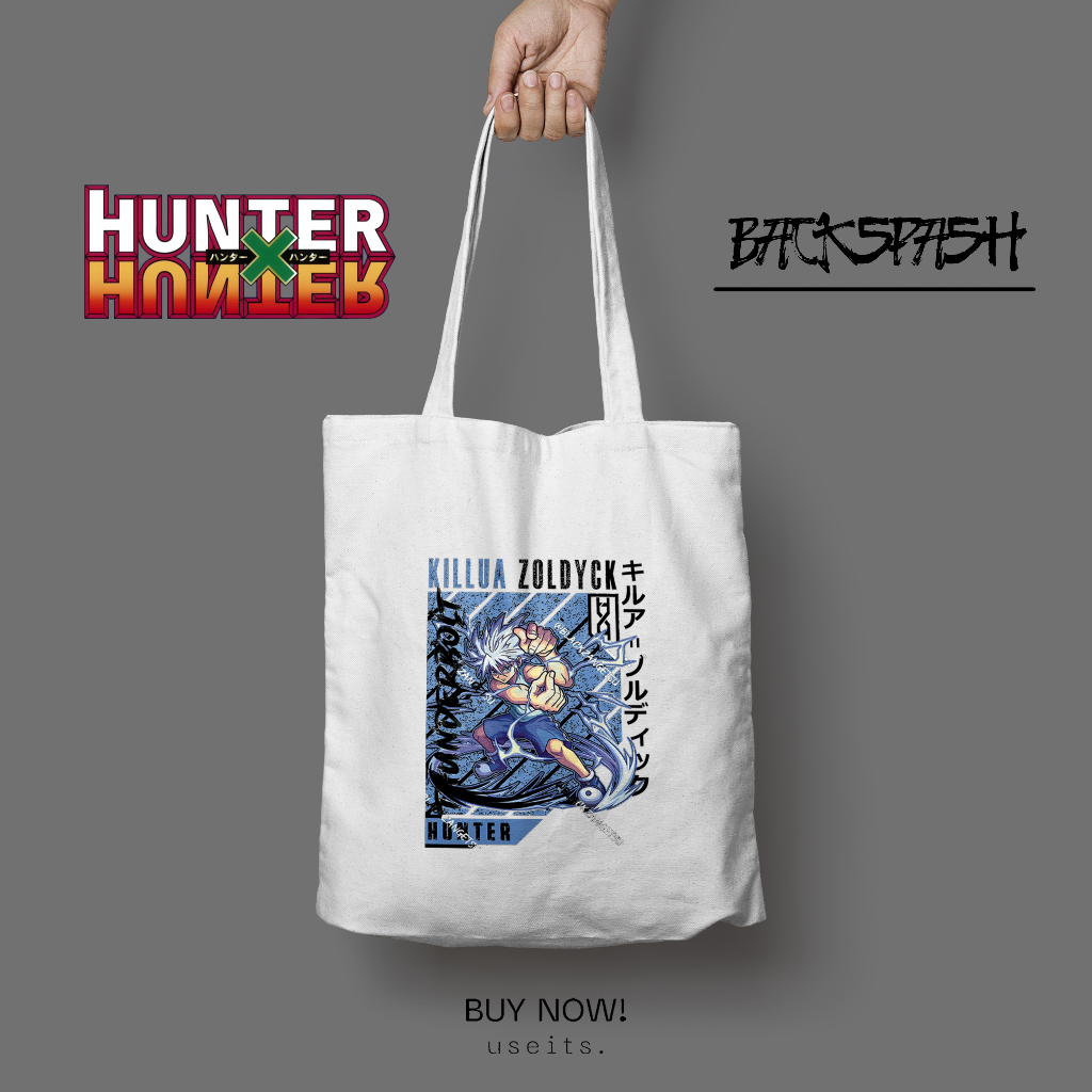 Totebag Tas Anime Hunter X Hunter Pria Wanita - HUNTER X HUNTER