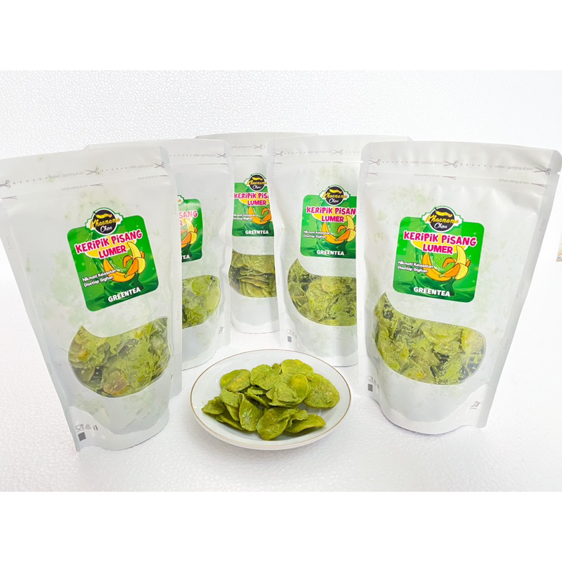 

Kripik pisang lumer Greentea 150gr by khasnana chips