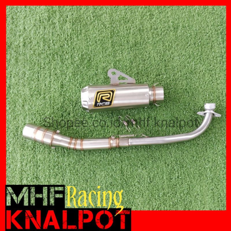 Knalpot RCB Step Standar Samping/Knalpot Racing/Knalpot Jupiter Vega R Smash Dll