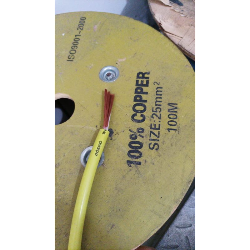 KABEL LAS 25MM DOZIRO 100%COOPER BEST QUALITY PRODUCT