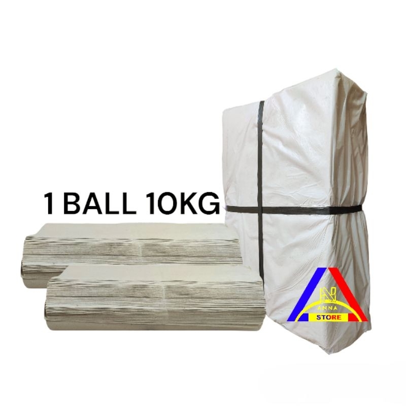 

KERTAS PUTIH PADANG 10 KG PERBALL