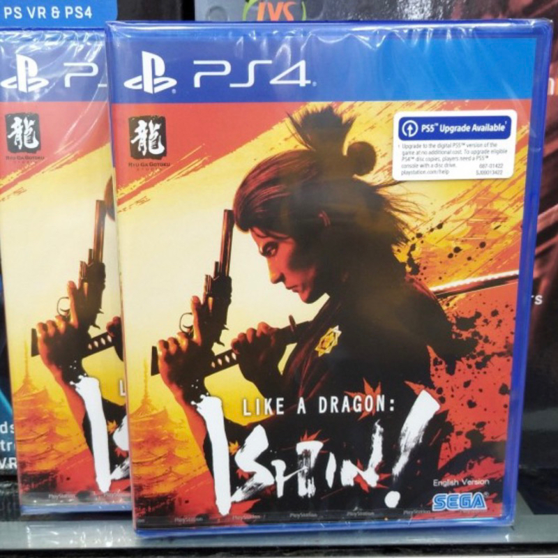 Kaset Yakuza Ishin Like a Dragon PS4 Original Sony Playstation Ps 4 games game ori yakuza7 remake re