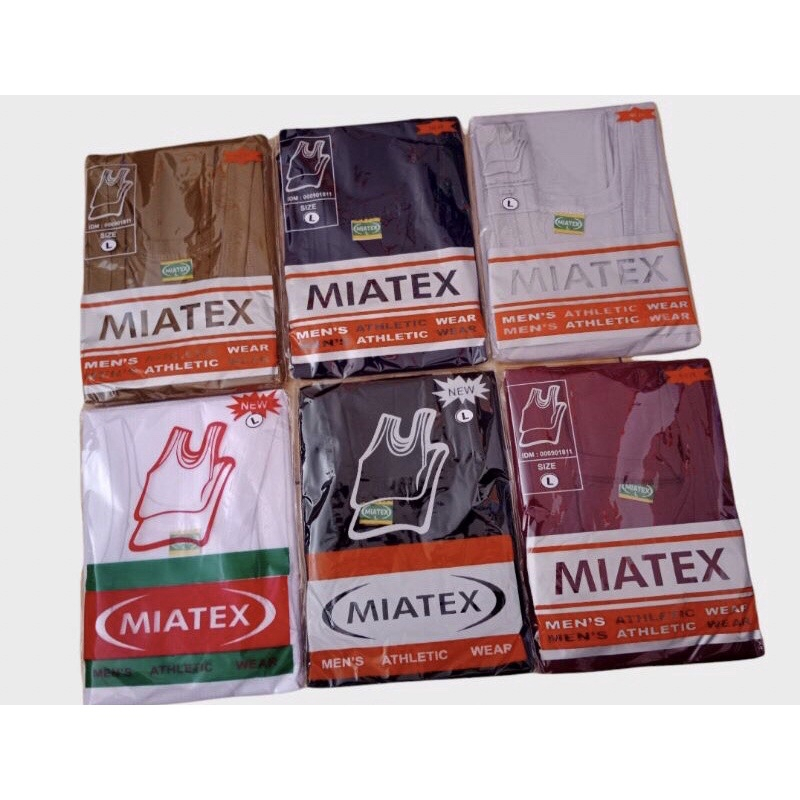 Singlet Kaos Dalam Pria Dewasa Multiwarna Miatex