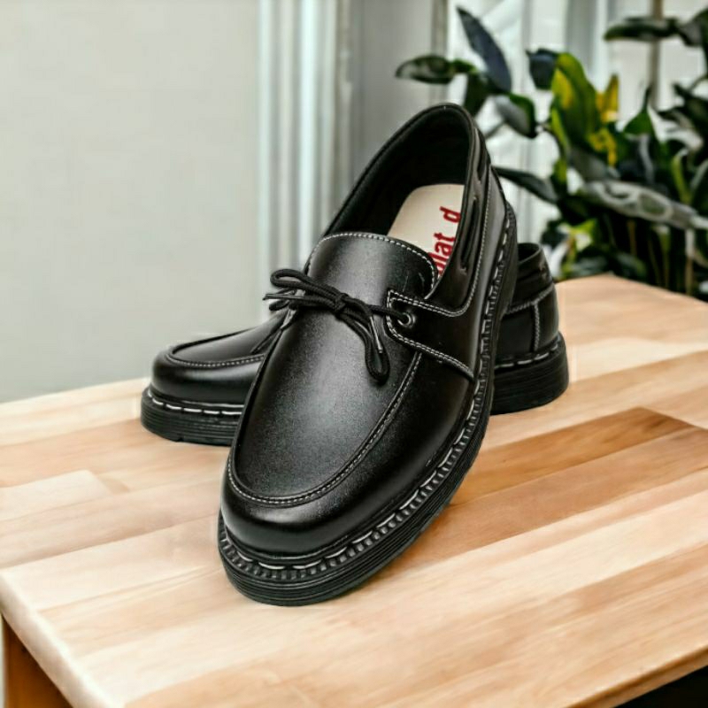 AFVDM Sepatu Pantofel Docmart Pria Loafers Formal Kerja Casual Kantor Modern Trendy