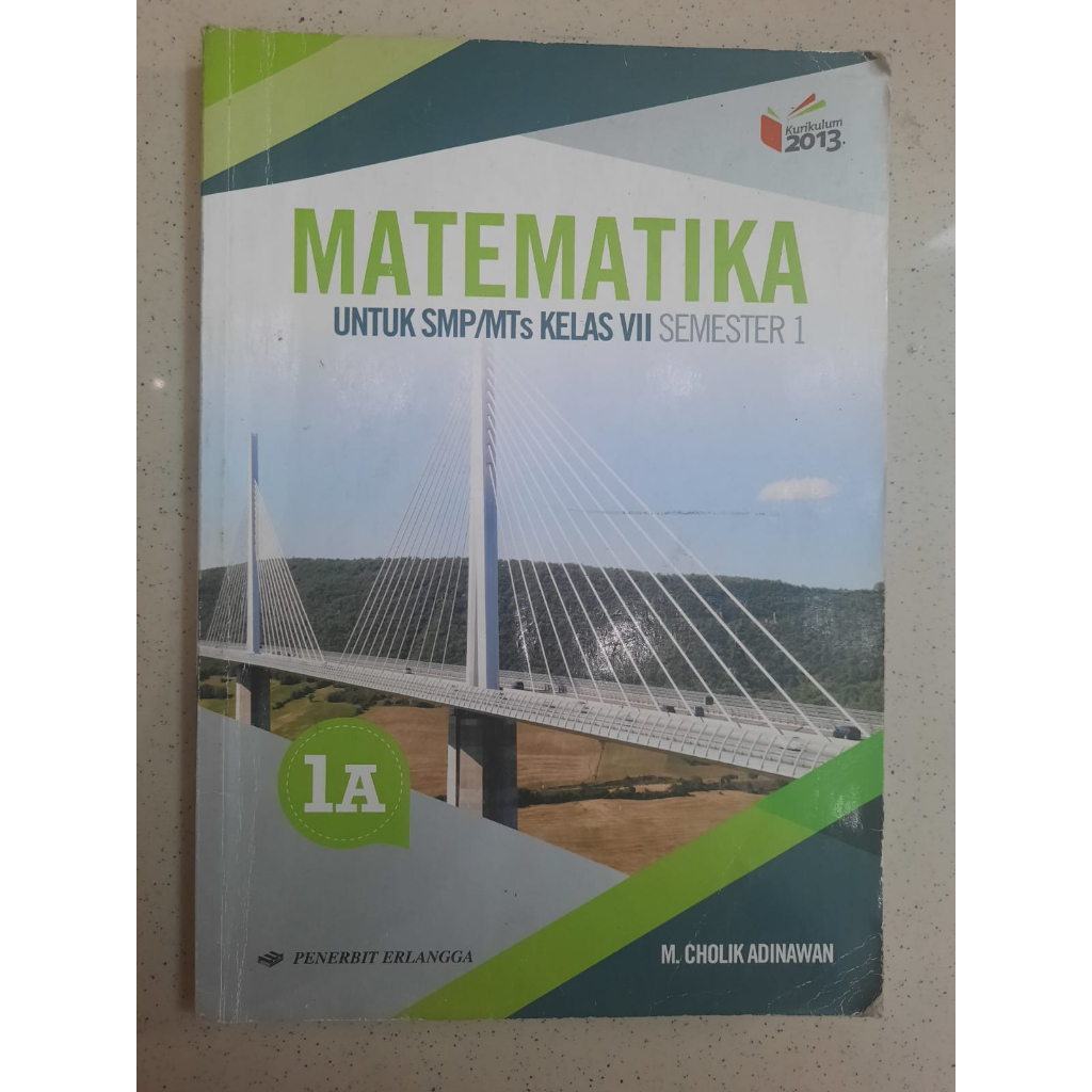 

BUKU MATEMATIKA KELAS 7 SEMESTER 1/ 1A SMP