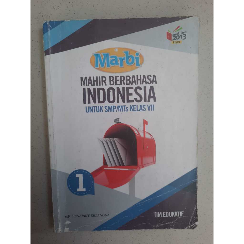 

BUKU MARBI MAHIR BERBAHASA INDONESIA KELAS 7 /1 SMP