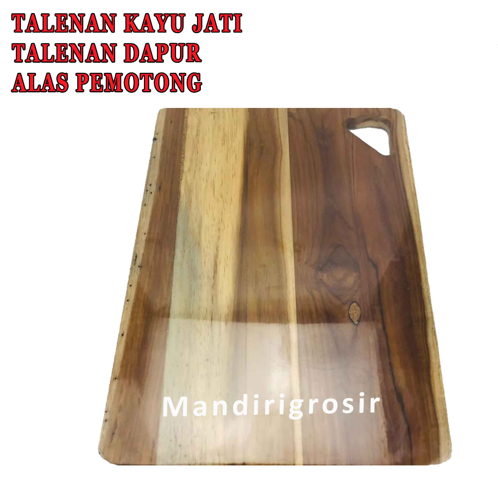 Talenan Dapur* Talenan Kayu Jati* Alas Pemotong* Talenan Kayu