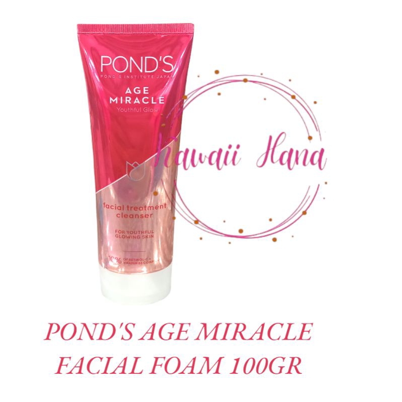 POND'S AGE MIRACLE FACIAL FOAM 100GR