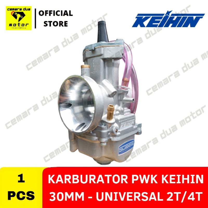 KARBURATOR PWK KEIHIN SUDCO 30MM SETTINGAN MUDAH KOTAK POWER JET KARBU RACING TOURING HARIAN BALAP U