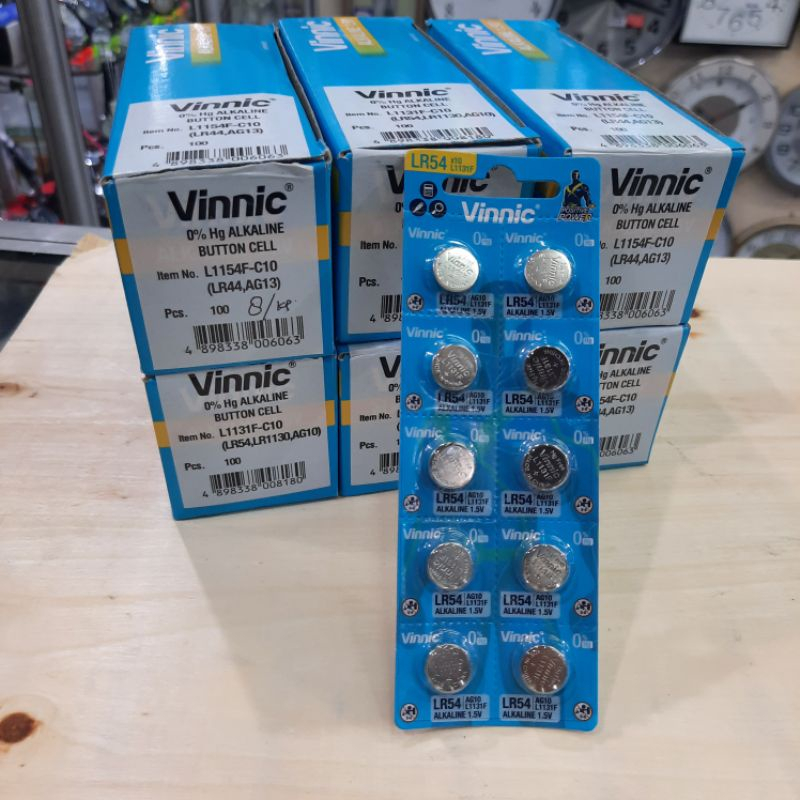 BATTERY VINNIC 1130 AG10  189 L1131F LR54 390