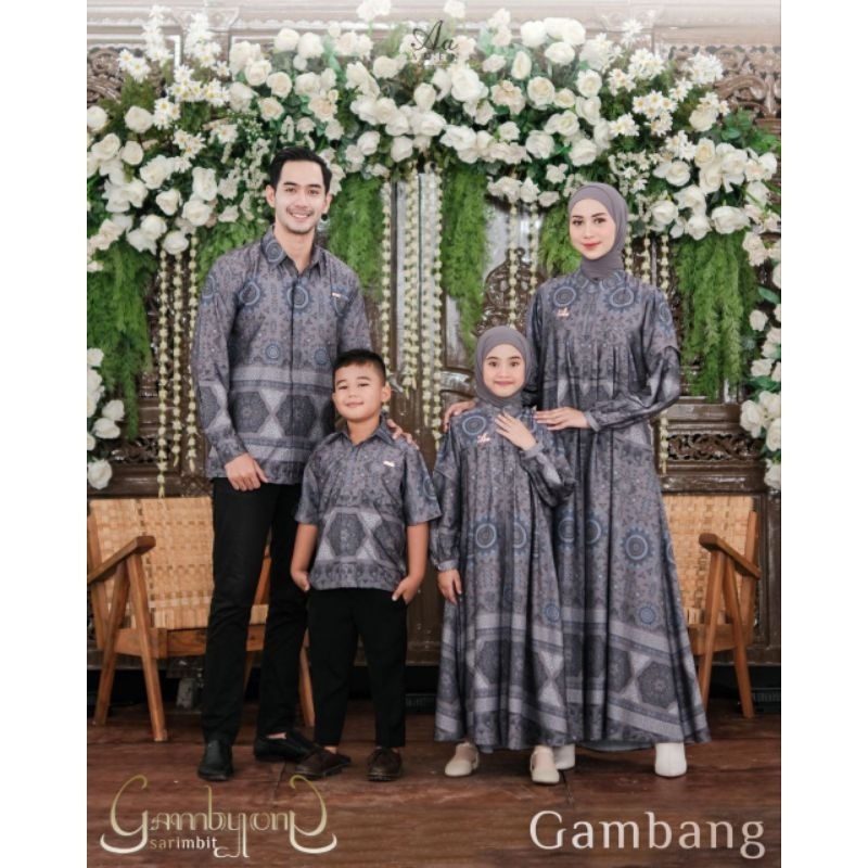 LINK CO Sarimbit Gambyong by Aden Signature | Sarimbit Gambyong Lebaran Aden Hijab 2023 | Sarimbit A